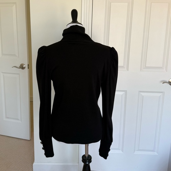Veronica Beard Black Turtleneck Sweater - Picture 6 of 7
